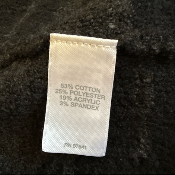 Pure J. Jill Knit Cardigan Size 3X Gray Black Comfy Warm Soft Plus Size Casual - Picture 5 of 9